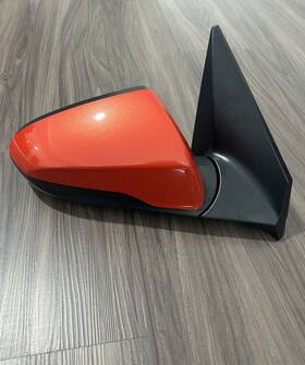 Hyundai 87610-j3330 Veloster Passenger Right Side Mirror 2019-2021 Red Ta9 Outside Oem