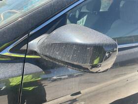 876104z001 Hyundai Used Left Door Mirror Fits 2015 Santa Fe Power Without Signal Heated Le