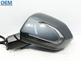 87610s8140 Hyundai 2020-2022 Palisade Left Driver Side View Door Mirror With Signal P7v Oem