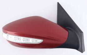 87620-3q200 Hyundai 11 - 14 Sonata Heated Passenger Mirror Blind Spot Monitor Venetian