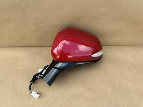 87620-s2340 Hyundai 21-23 Santa Fe Side View Mirror With Blind Spot Camera Left Lh Red Color