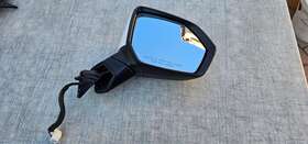 87620-s8640 Hyundai 2020 2021 2022 Palisade Rh Right Side Mirror Blind Spot Pearl White Oem