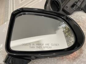 87620s2390 Hyundai 21-23 Santa Fe Right Door Mirror Silver R2t Heated Blind Spot Alert Oem 87620s2390 Hyundai 21-23 Santa Fe Right Door Mirror Silver R2t Heated Blind Spot Alert Oem
