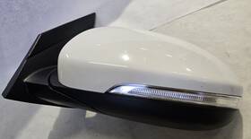 Iiie13049652 Hyundai 2016-2018 Tucson Driver Left Side View Turn Door Mirror White Stk1108