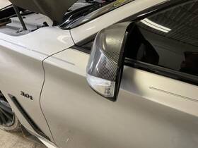 128-11769al Infiniti Driver Side View Mirror Power Coupe Body Color Fits 17-18 Q60 5121076