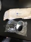 J00101-r Classic Automotive Round Rearview Mirror With Ribbed Base Nova Camaro