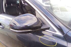 128-10415r Jaguar 16 Xf Rh Passenger Side View Door Mirror With Memory Oem Lkq