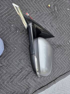 C2c37100 Jaguar 2010-2015 Xf Front Left Driver Side Door Power Mirror With Blind Spot Oem