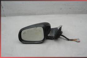 C2z14970 Jaguar 10-15 Xj Front Left Driver Side Rear View Door Mirror Assembly Black Oem