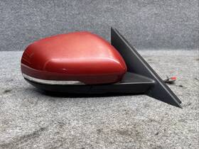 T4n3088 Jaguar 17-19 Xe Right Rh Passenger Side Door Rear View Mirror Assembly Oem Red