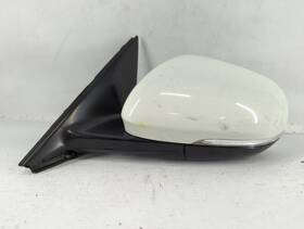 X250my2011 Jaguar 2010-2015 Xf Driver Left Side View Power Door Mirror White M9a28