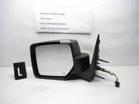 026129 Jeep 2008-2012 Liberty Left Door Mirror Power Oem