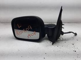 128-03101l Jeep 02 03 04 05 06 07 Driver Side View Mirror Power Heated Black Liberty