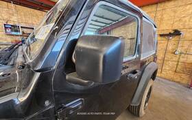 128-11271l Jeep Wrangler Tj 2018-2023 Left Side View Mirror Manual 1713149