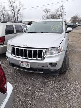 128-13632r Jeep Passenger Side View Mirror Power Heated Chrome Fits 13 Grand Cherokee 69558