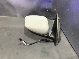 1uv66gw7ad Jeep 2014-2021 Cherokee Right Rh Side Mirror White With Blind Spot Alert Oem