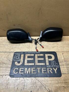 55154951 Jeep 97-01 Cherokee Xj Driver Lh Passenger Rh Exterior Door Mirror Heat Defrost