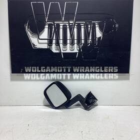 55395061ac Jeep 2003-2006 Wrangler Tj Oem Driver Side Left Mirror Black Qh 8b