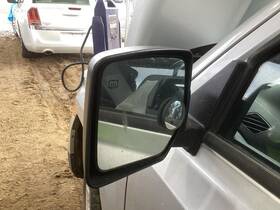 128-01878l Jeep/plymouth Truck Driver Side View Mirror Moulded In Black Power Fits 07-12 Patriot 6967511