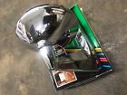 1815-13 Just 1 Pc Mirror Vintage Nos Universal Dual Chrome Round Head