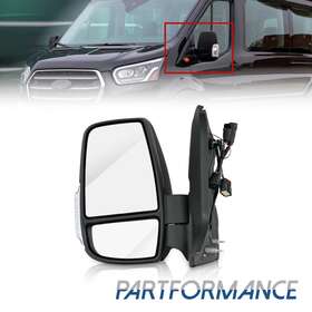 1kpfd1214003 Karpal Mirror Power Heated With Signal Light Adapter For 2014-2022 Ford Transit Left Side