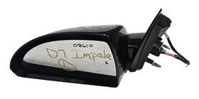 Llx-gm1320330-cl360a70 Karparts360 2006-2016 Chevy Impala Door Mirror Driver Side Black Paint To Match Power