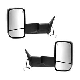 Slx-kso-60183-84c-cl360a52 Karparts360 For Ram 3500 2011 Door Mirror Driver And Passenger Side Pair Power Foldaway