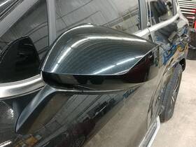128-13318l Kia Oem Side View Door Mirror For Sportage Left Blk Pwr Heat Tested Gd