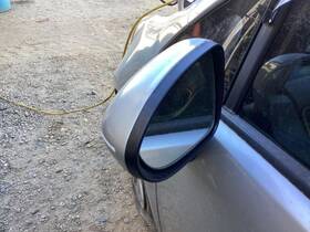 128-64070bl Kia Driver Side View Mirror Power Heated Body Color Fits 14-17 Rio 7071957