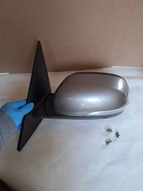 64730b Kia 2014-2019 Soul Power Mirror W Turn Signal Driver Side Heated Gray Oem
