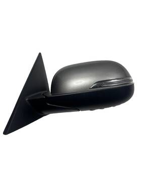 87610-2500 Kia 2014-2019 Soul Left Side View Power Door Mirror Silver Lunbl