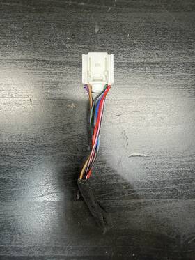 87610-cv110 Kia 2022-2026 Ev6 Front Left Side View Mirror Wiring Harness Connector Pigtail