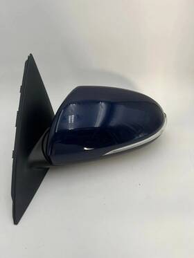 87610-d515m5u Kia 2019-2020 Optima Left Mirror Side View Blind Spot Oem Blue Paint Code M5u 87610-d515m5u Kia 2019-2020 Optima Left Mirror Side View Blind Spot Oem Blue Paint Code M5u