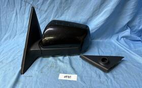 876102k30000 Kia 2010-2012 Soul Driver Left Side Door Mirror With Manual Lever Control And Bezel