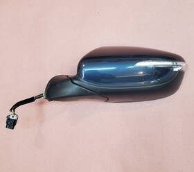 87610b0010 Kia 2016-2018 Forte Door Mirror Power Left Driver Side Blue Htchbck Oem
