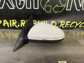 87610d5050swp Kia 2016/2020 Optima Driver Left Side View Power Door Mirror White
