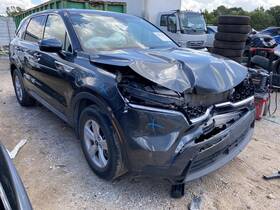 87610r5080 Kia Used Left Door Mirror Fits 2022 Sorento Power Heated Turn Signal Without Blind