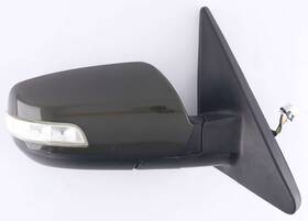 876201u050 Kia 11 - 15 Sorento Heated Passenger Mirror Turn Signal Tuscan Olive