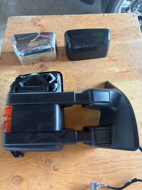 Fd127er-s Kool-vue Driver Side Power Heated Towing Mirror For Ford F-250 F-350 Super Duty 2010-201