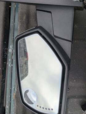 Gm05er Kool Vue Oem Mirrors For 2015-19 Chevy Silverado 2500 Hd Rh Lh Heated Manual Foldable