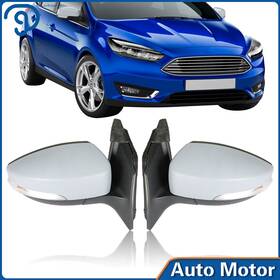 Lp592032ks Labwork Pair Unpainted View Back Mirror With Light Fit For 2015-2018 Ford Focus Lh&rh Side