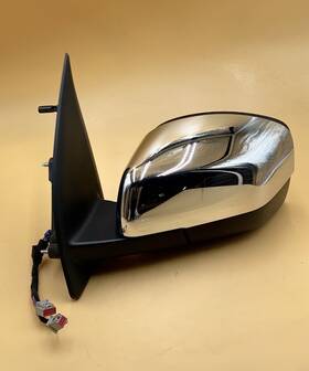 011209 Land Rover R1073 Lr2 Left Driver Side Rear View Door Mirror 2 Plug 2008-2010 Oem