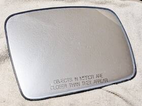 3130-558 Land Rover Po888203 2004 2005 Mirror Glass Rh Convex 12v Oem Part