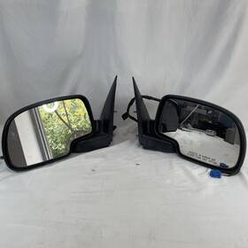 Beysh0vwuc Ledkingdomus Pair Power Heated Tow Mirrors For 2003-2006 Chevy Silverado 1500 2500hd With Arrow