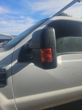 Beyshhclh9 Ledkingdomus Driver Left Side Mirror 2008-2010 Ford F250 F350 F450 Super Duty Power Heated