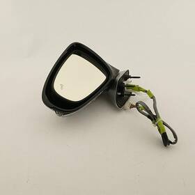 128-55611l Lexus Oem Side View Door Mirror For Ls460 Left Slvr Pwr P-fold Bsm Cvr-scrape