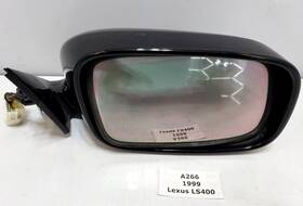 87910-50320 Lexus 98-00 Oem Ls400 Xf20 Front Right Passenger Rear View Mirror Black Note