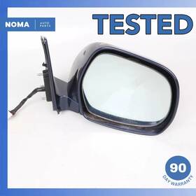 879106a430 Lexus 03-09 Uzj120 Gx470 Right Passenger Rear View Mirror Assembly Blue Oem