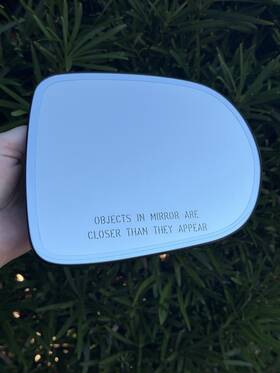 9107 Lexus 2010-15 Rx450h Rx350 Passenger Side View Mirror Auto Dim Heated Glass
