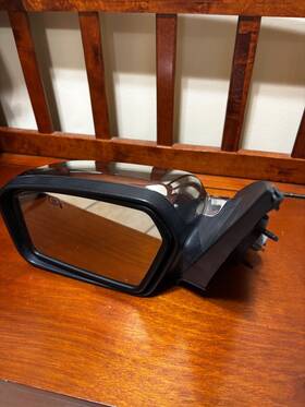 2622.76.009 Lincoln 2007-2009 Mkz Driver Left Lh Heated Chrome Side Mirror Oem